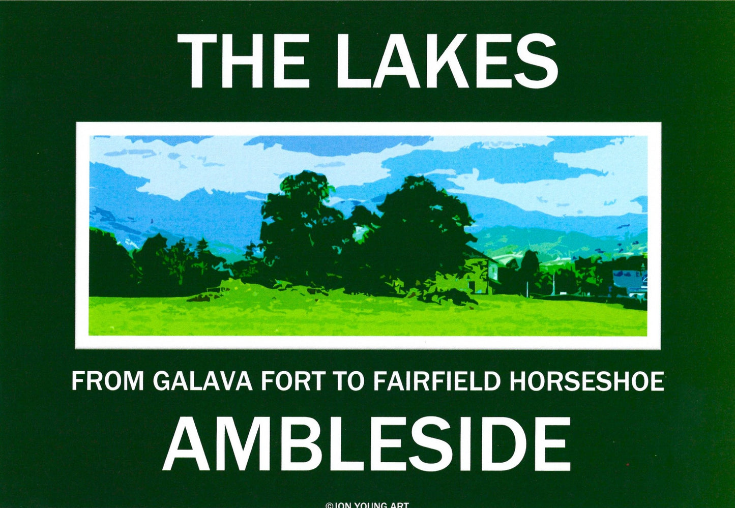 Ambleside from Galava Fort to Fairfield Horseshoe II T