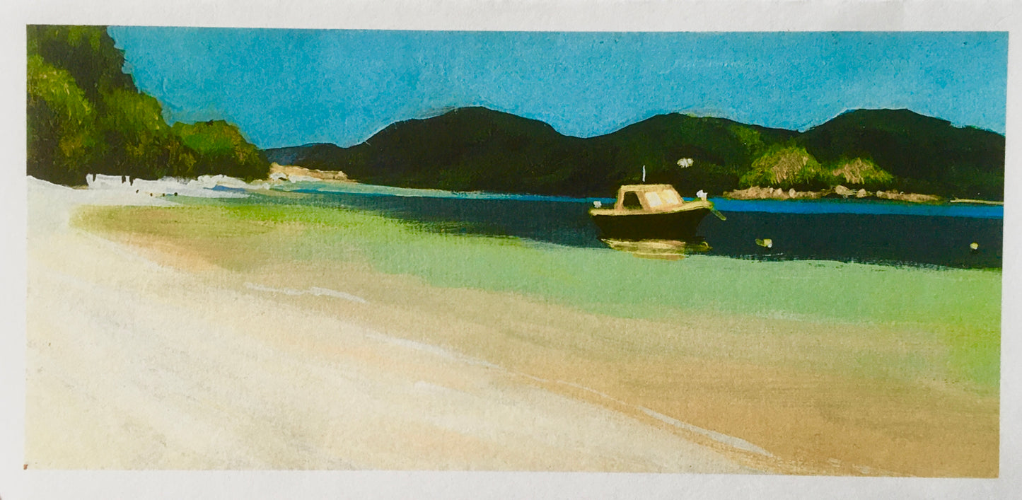 Silver Sands of Morar card