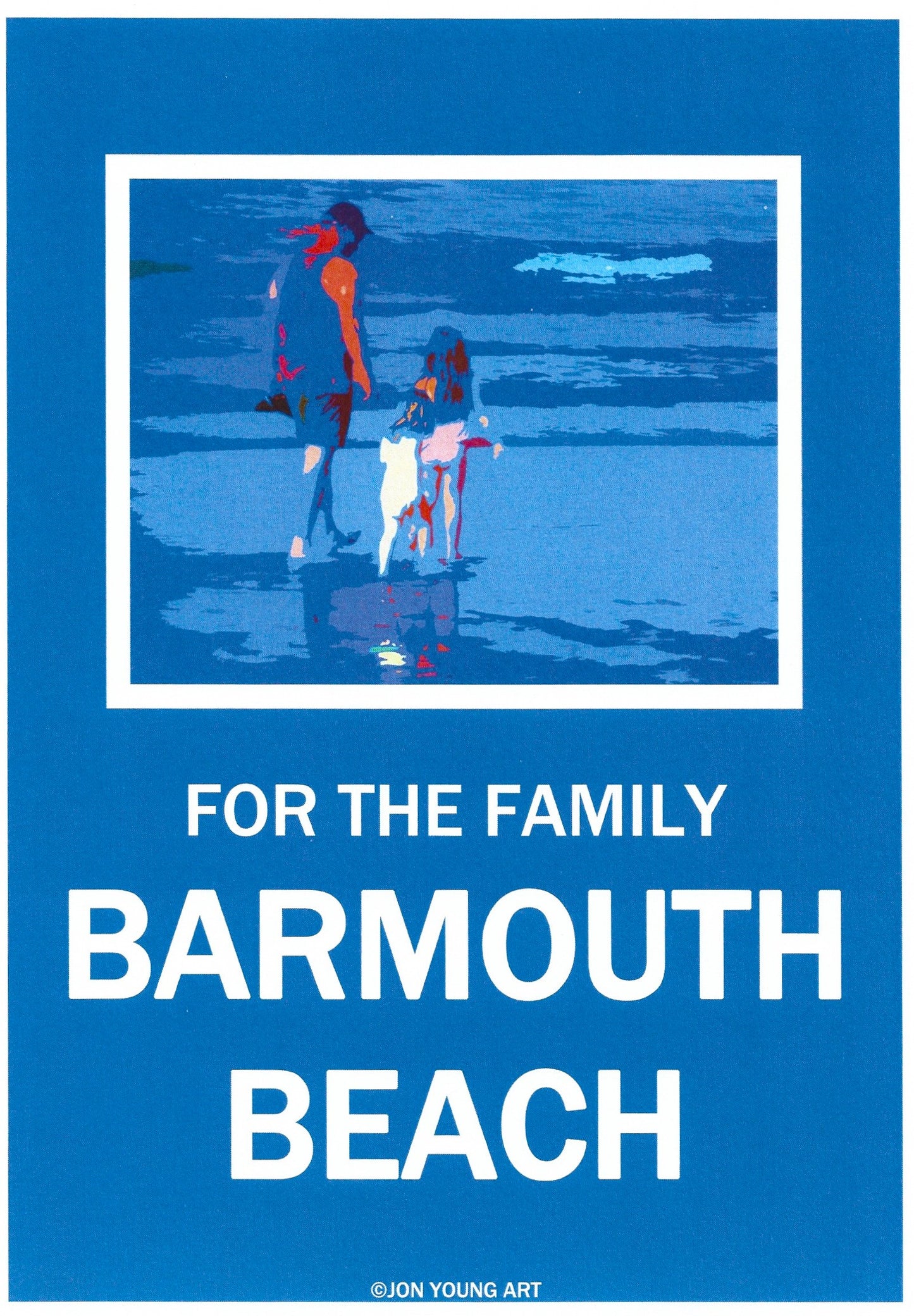Barmouth Beach Family T