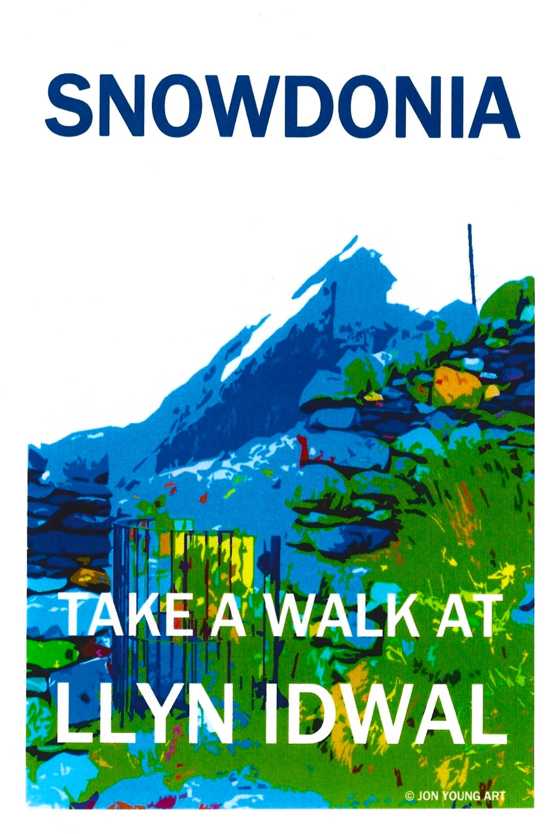Llyn Idwal Take a Walk II card