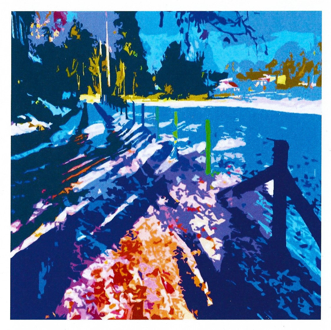 Windy Ridge in Snow III card