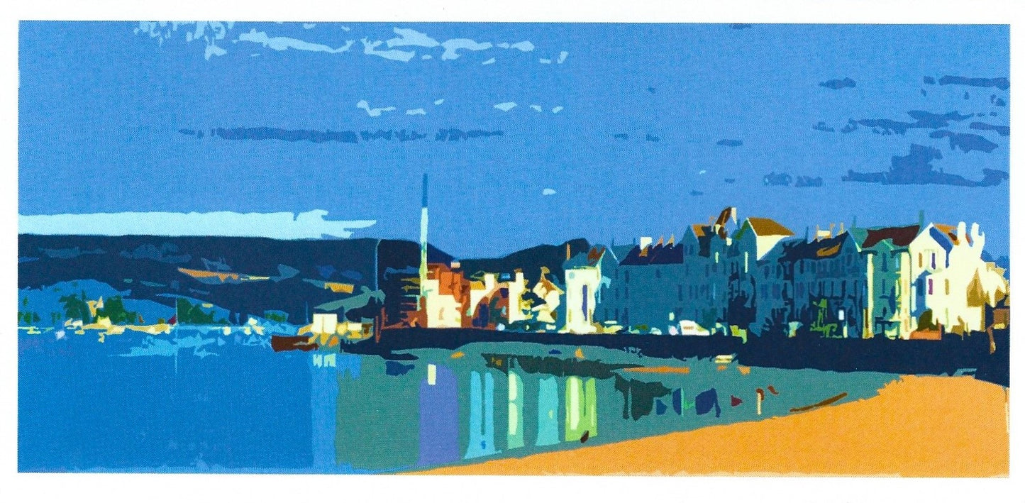 Along The Front Exmouth card