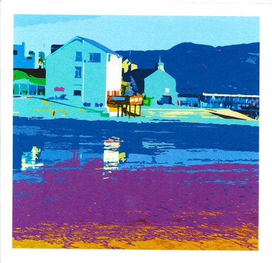 Barmouth Harbour IV card