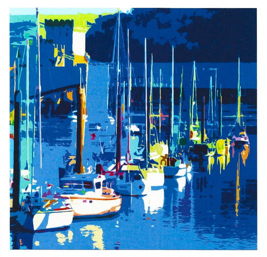 Conwy Boats II card