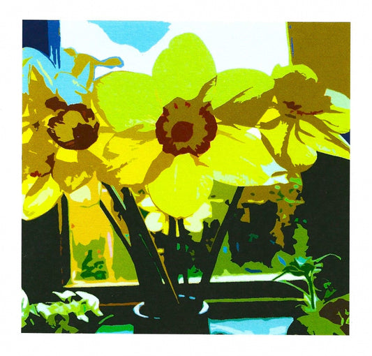 Daffodils II card