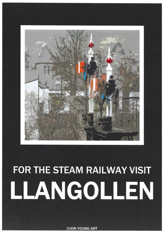 For the Steam Railway Visit Llangollen Grey II T