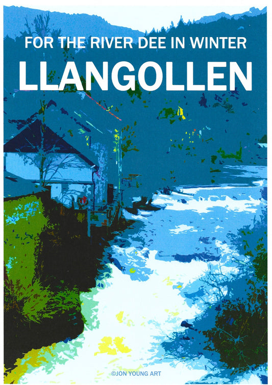 For the River Dee in Winter Visit Llangollen II T