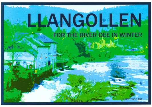 For the River Dee in Winter Visit Llangollen III T