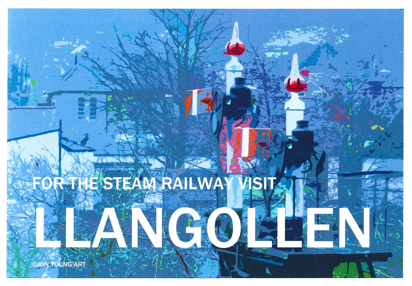 For the Steam Railway Visit Llangollen Blue II T