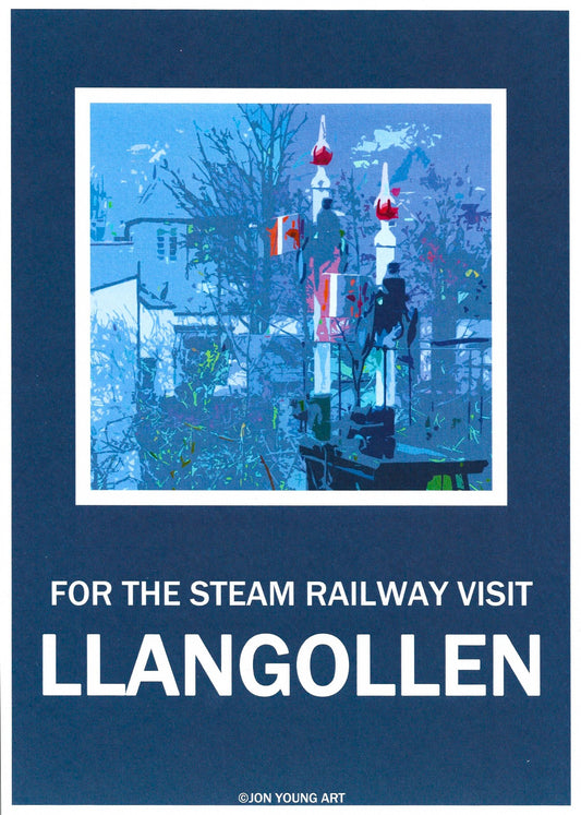 For the Steam Railway Visit Llangollen Blue II T