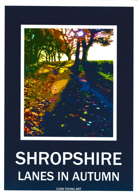 Shropshire Lanes in Autumn T