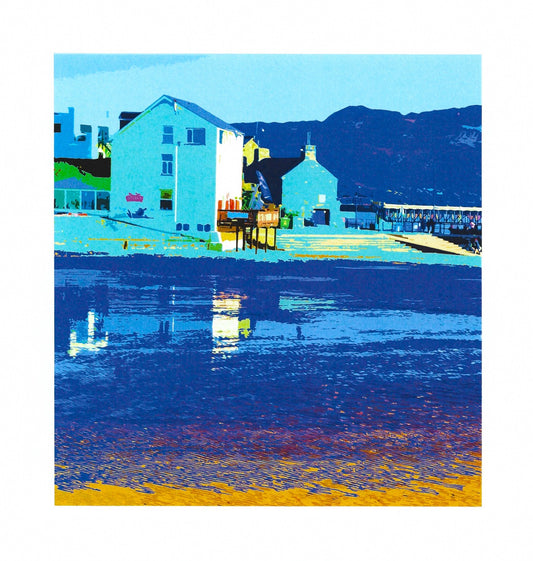 Barmouth Harbour Purple