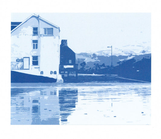 Barmouth Harbour Blue