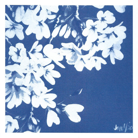 Blossom Blue card