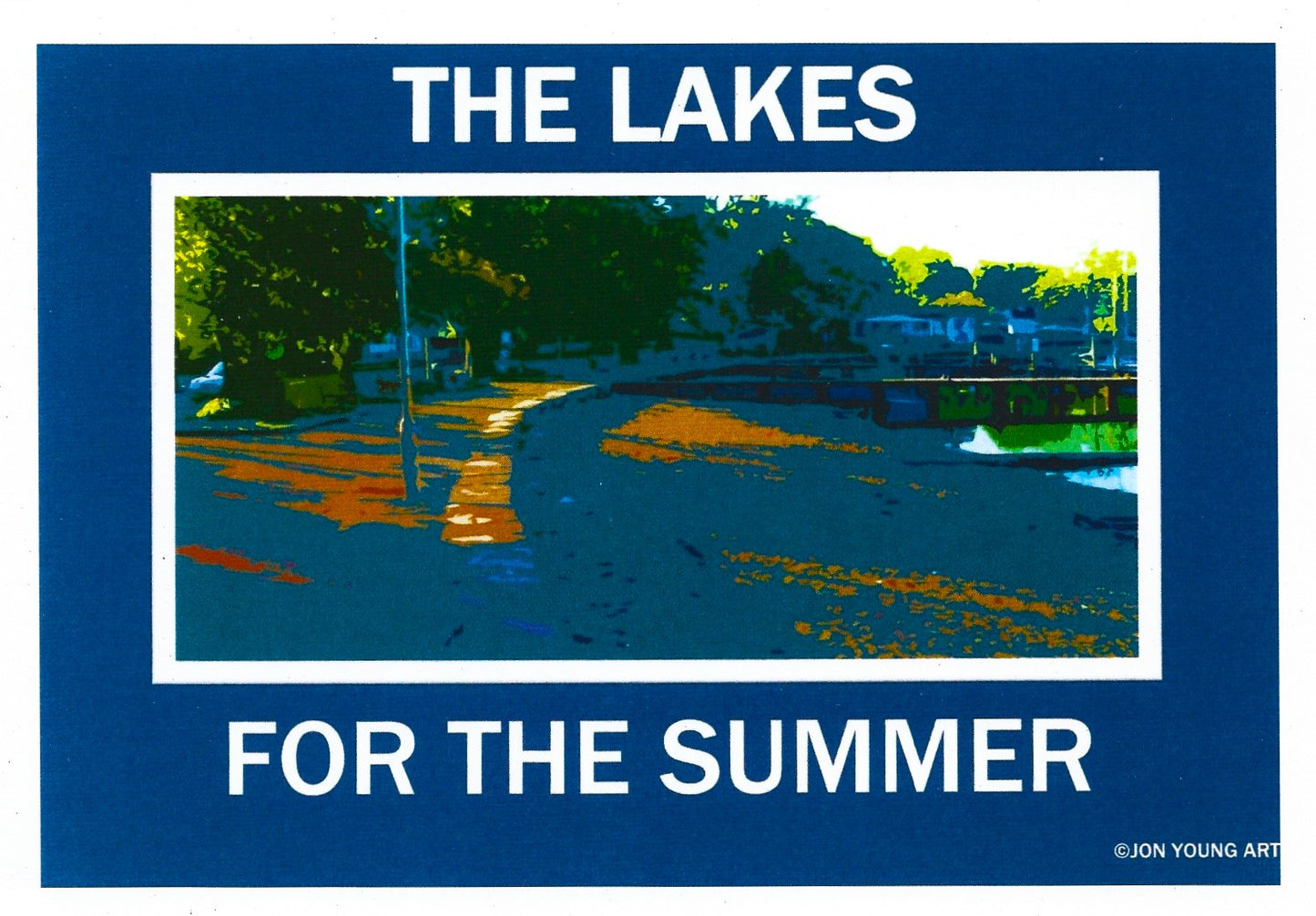 The Lakes for Summer card