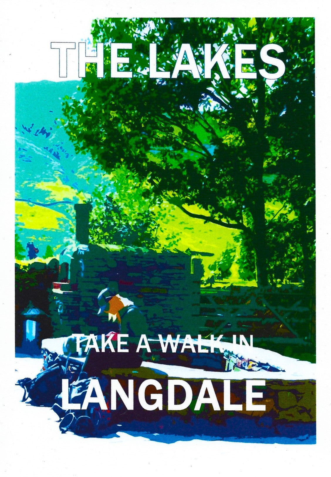 Langdale Take a Walk II card