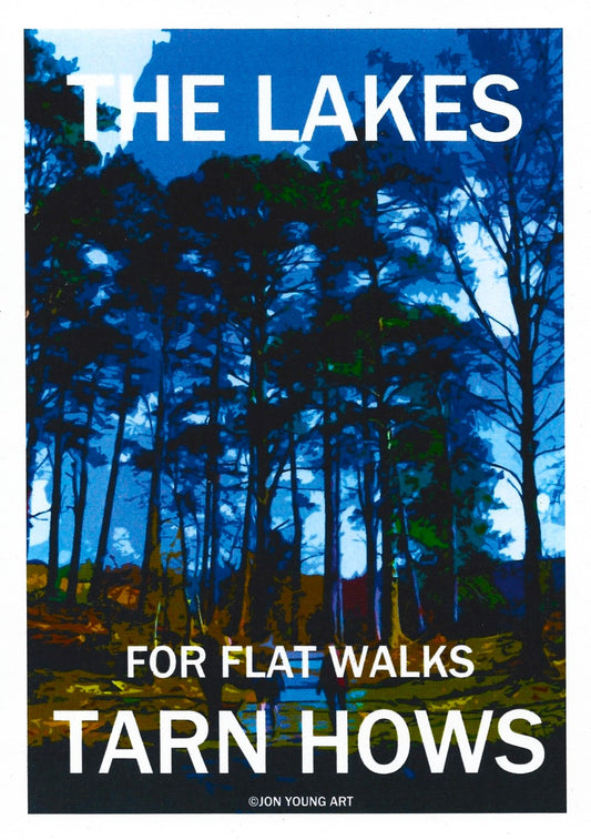 Tarn How's Flat Walks II card