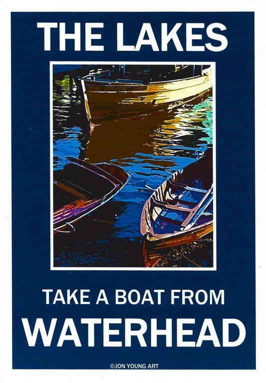 Waterhead Take a Boat III card