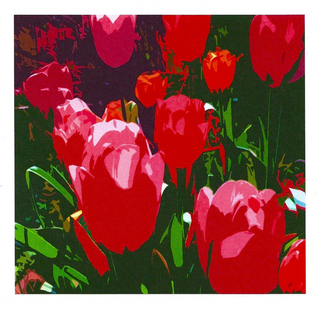 Tulips II card